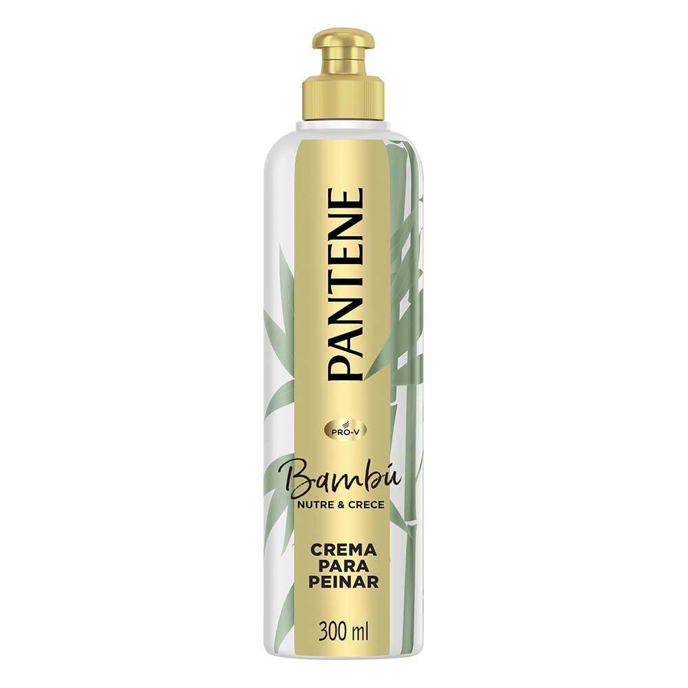 Crema-De-Peinar-Bambu-Pantene-Pro-V-Nutre-Y-Crece-Frasco-X-300Ml-imagen-1